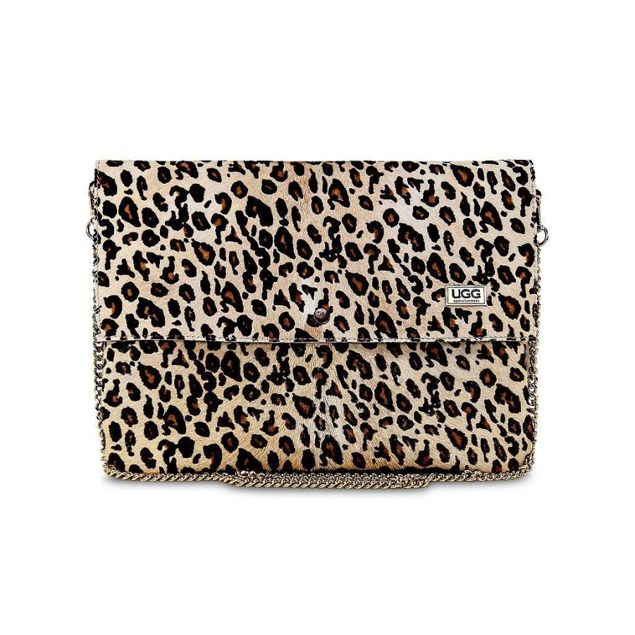 tilbehør UGG Since 1974 Tasker og punge | Sahara Clutch Baby Leopard