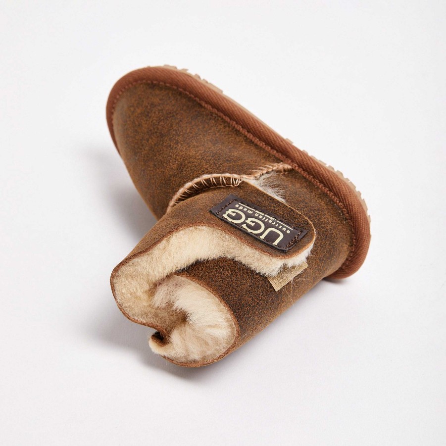 Børn & Babyer UGG Since 1974 LILLE BARN | Toddler Bomber Læder Uggs