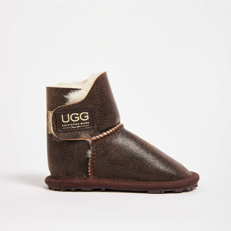 Børn & Babyer UGG Since 1974 LILLE BARN | Toddler Bomber Læder Uggs