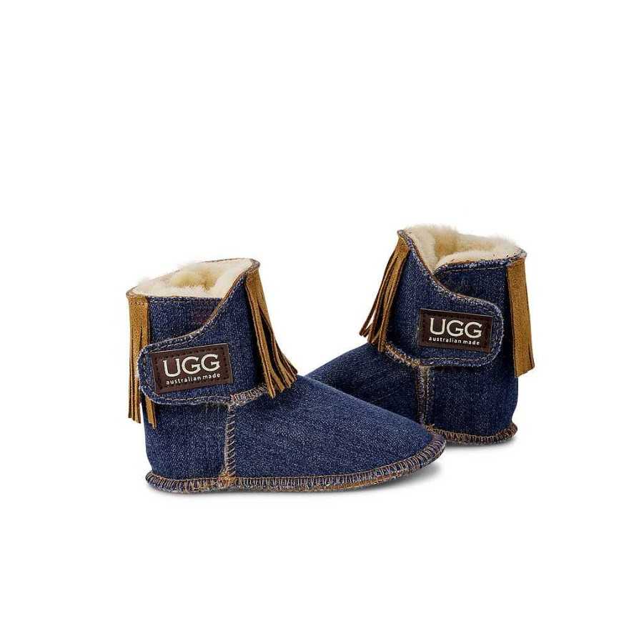 Børn & Babyer UGG Since 1974 BABY | Baby Ugg Tribal Denim