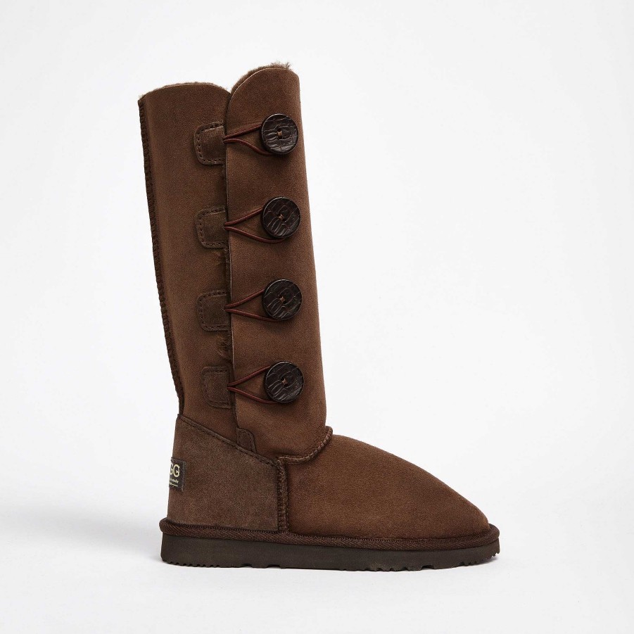 Kvinder UGG Since 1974 Knap Triplet & Quad | Kvinder Burleigh Button Quad