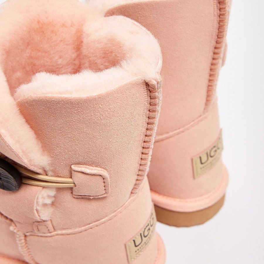 Kvinder UGG Since 1974 Knap Midt | Dame Burleigh Button Mid Limited Edition Polar