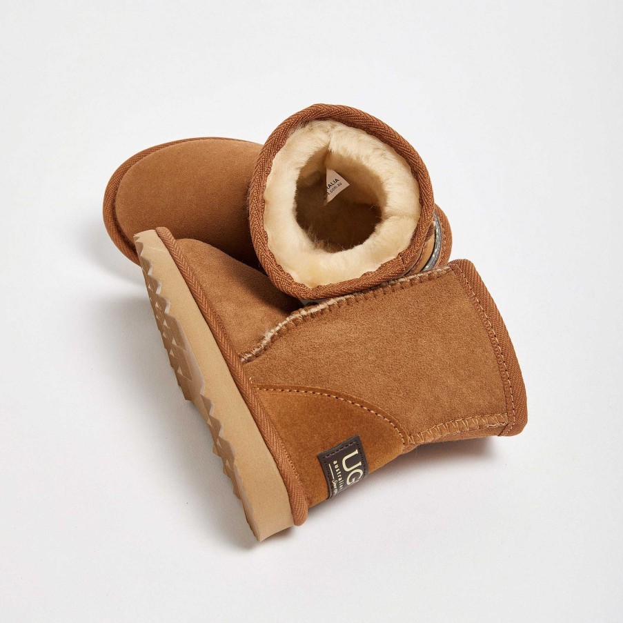 Børn & Babyer UGG Since 1974 STØVLER | Kids Classic Mid Natural