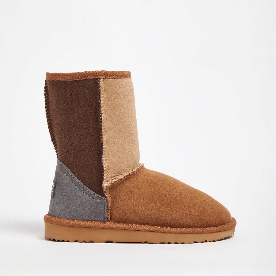 Kvinder UGG Since 1974 Midt | Klassisk mellem trefarvet dame