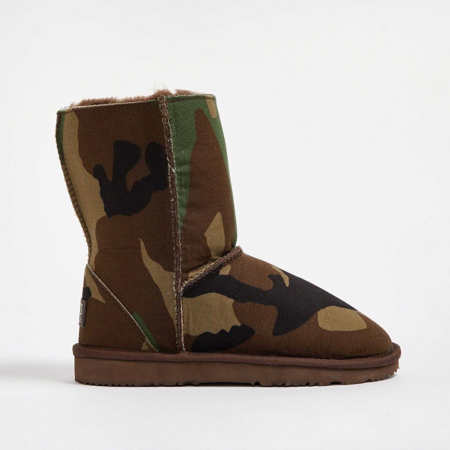 Mænd UGG Since 1974 Corduroy & Camo | Herre Camo Mid